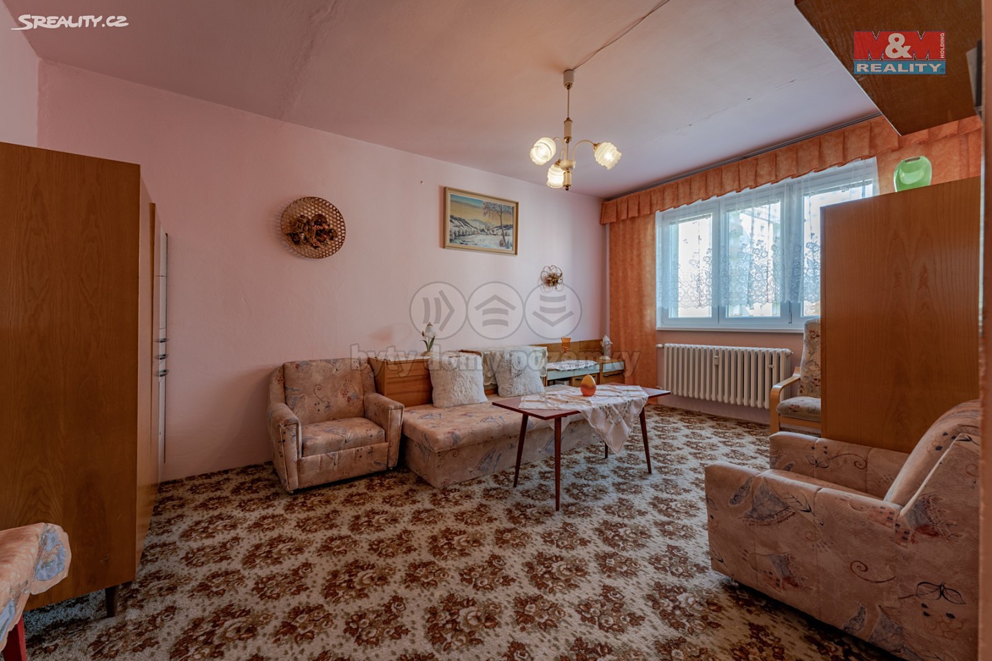 Pronájem bytu 2+1 54 m², Zašovská, Valašské Meziříčí - Krásno nad Bečvou