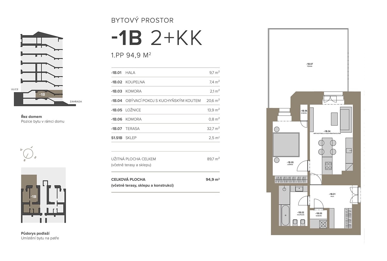 Prodej bytu 2+kk 54 m², Mánesova, Praha 2 - Vinohrady
