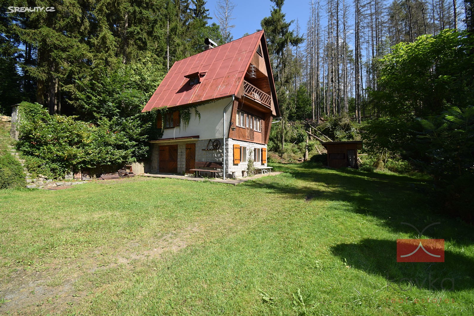 Prodej  chaty 95 m², pozemek 426 m², Koberovice - Lohenice, okres Pelhřimov