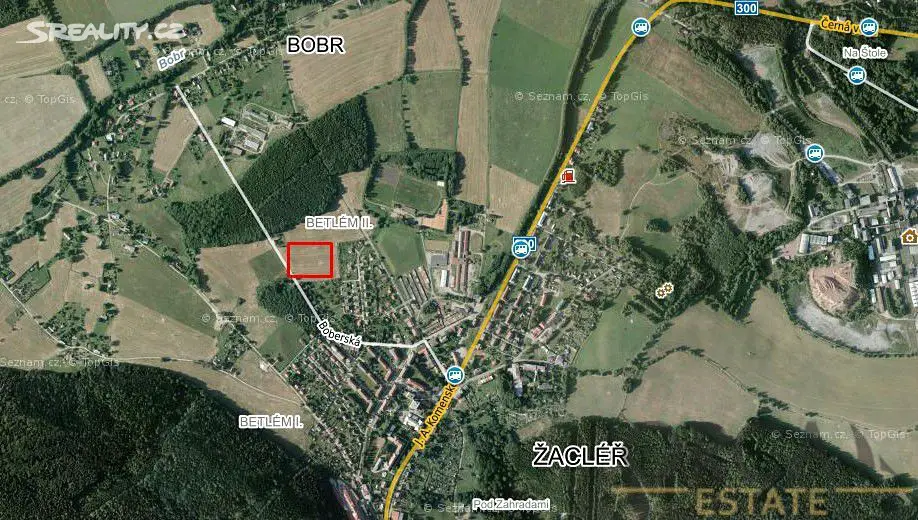 Prodej  pole 2 638 m², Žacléř, okres Trutnov