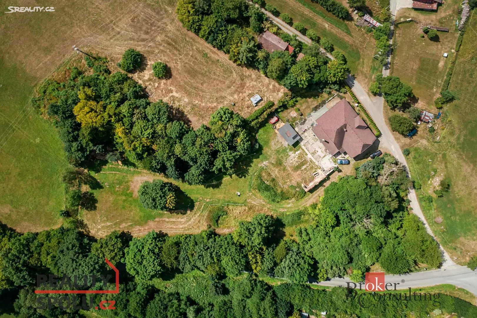 Prodej  rodinného domu 221 m², pozemek 6 765 m², Dobruška - Spáleniště, okres Rychnov nad Kněžnou
