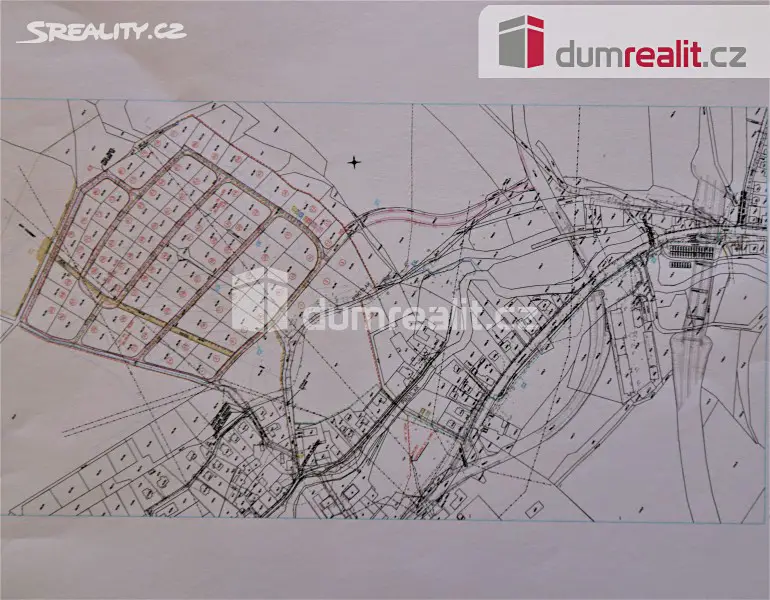 Prodej  stavebního pozemku 1 078 m², Ostrov - Kfely, okres Karlovy Vary