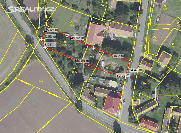 Prodej  stavebního pozemku 131 m², Vinary, okres Hradec Králové