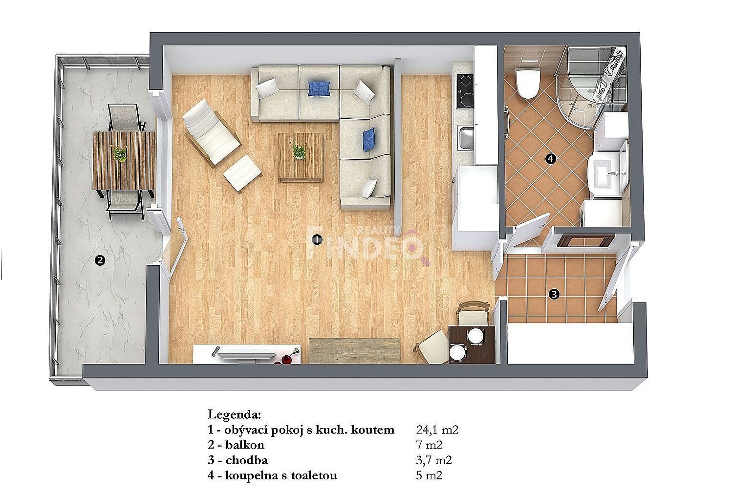 Pronájem bytu 1+kk 35 m², R.A. Dvorského, Praha 10 - Horní Měcholupy