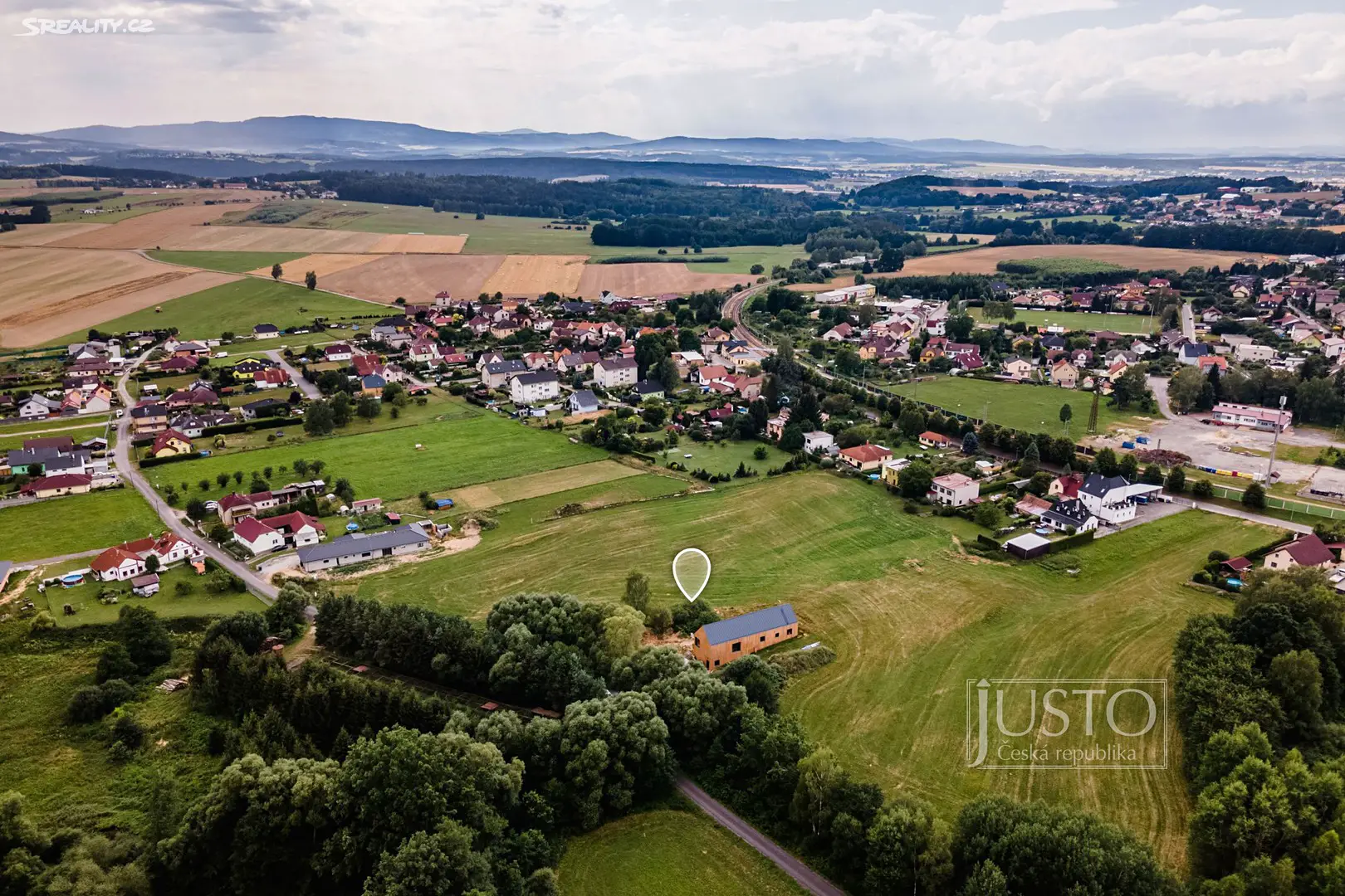 Prodej  stavebního pozemku 1 785 m², Nová Ves, okres České Budějovice