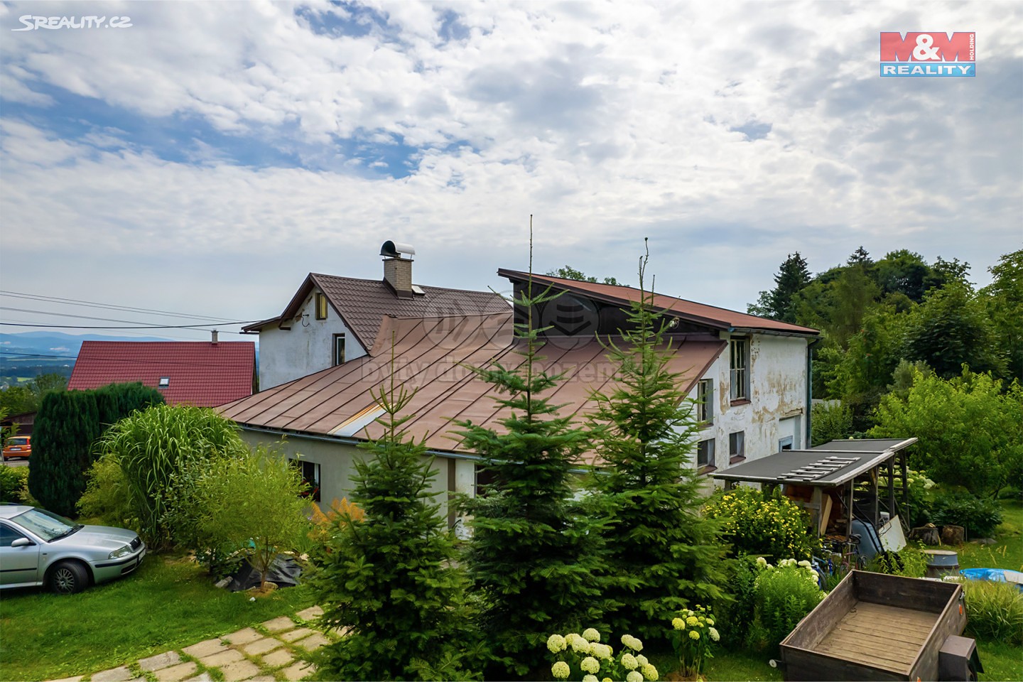 Prodej  rodinného domu 150 m², pozemek 224 m², Pěnčín - Jistebsko, okres Jablonec nad Nisou