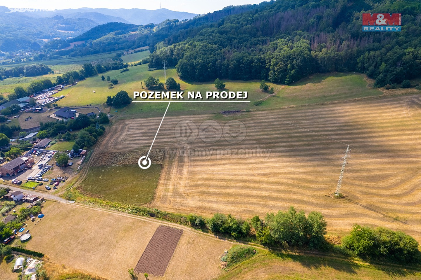 Prodej  stavebního pozemku 1 527 m², Malšovice, okres Děčín