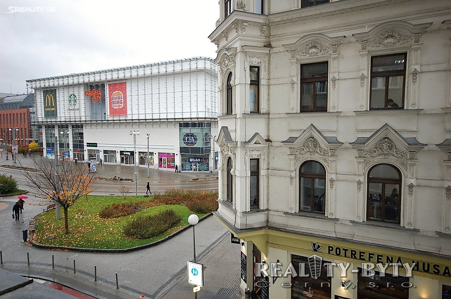 Pronájem bytu 1+kk 26 m², nám. Soukenné, Liberec - Liberec III-Jeřáb
