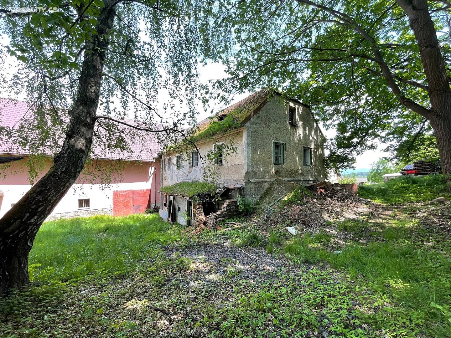 Prodej  stavebního pozemku 2 406 m², Hartmanice, okres Klatovy