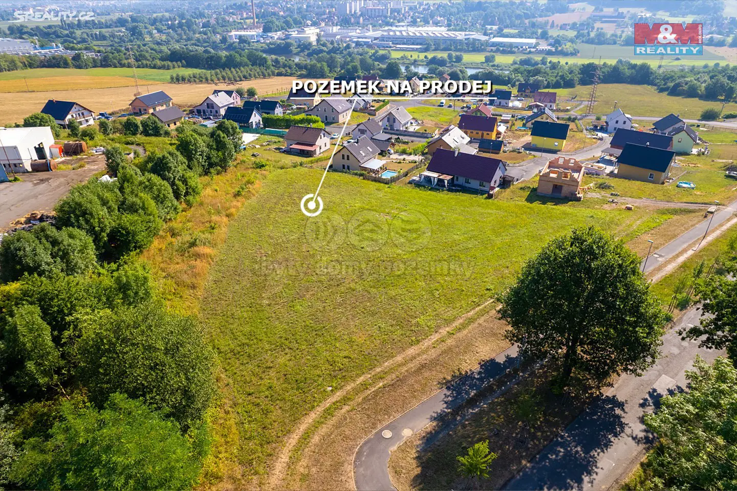 Prodej  stavebního pozemku 1 613 m², Malšovice, okres Děčín