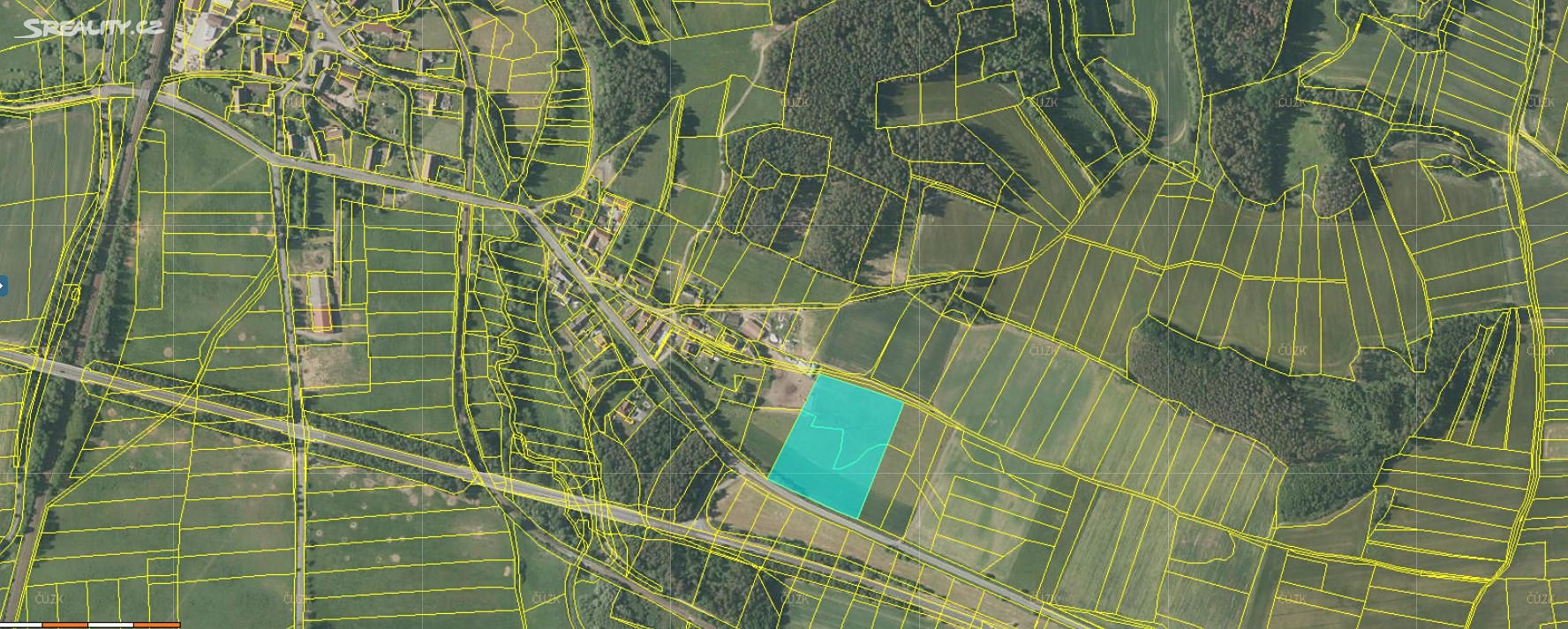 Prodej  pozemku 15 237 m², Třebčice, okres Plzeň-jih