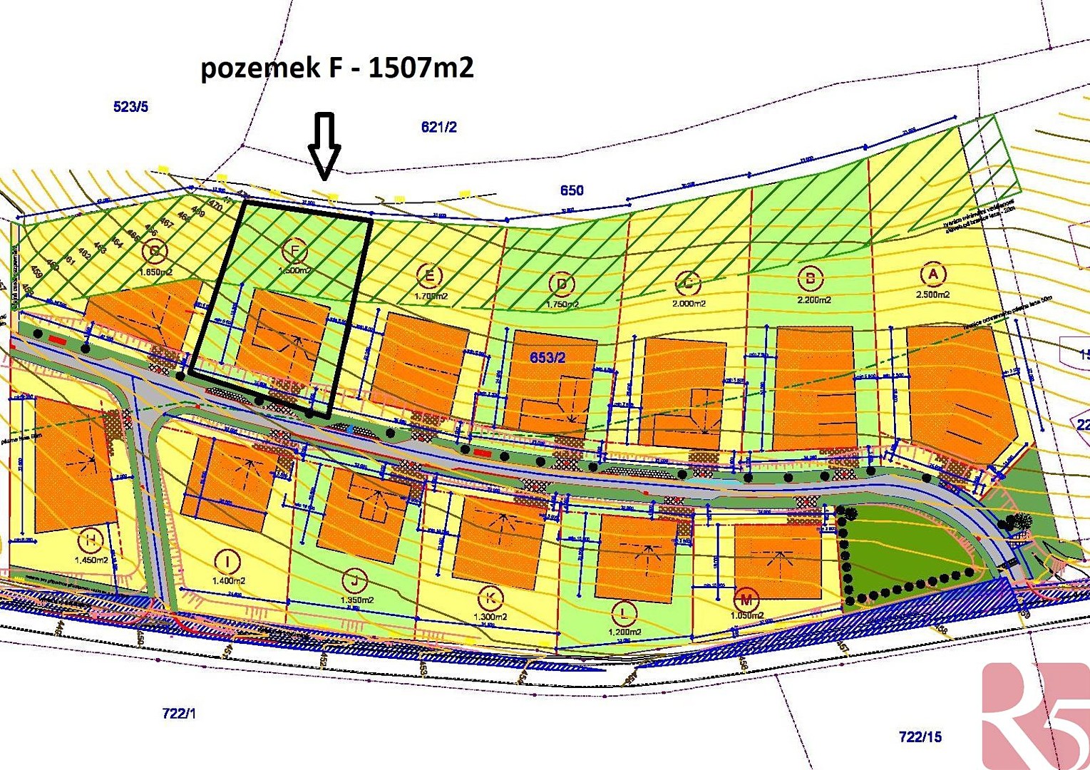 Prodej  stavebního pozemku 1 507 m², Pod Antoníčkem, Trutnov - Horní Staré Město