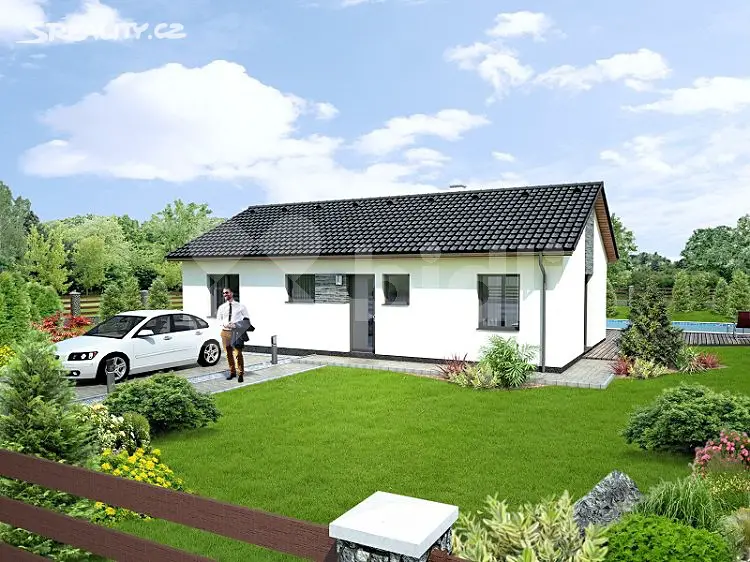 Prodej  projektu na klíč 92 m², pozemek 608 m², Rozstání, okres Prostějov