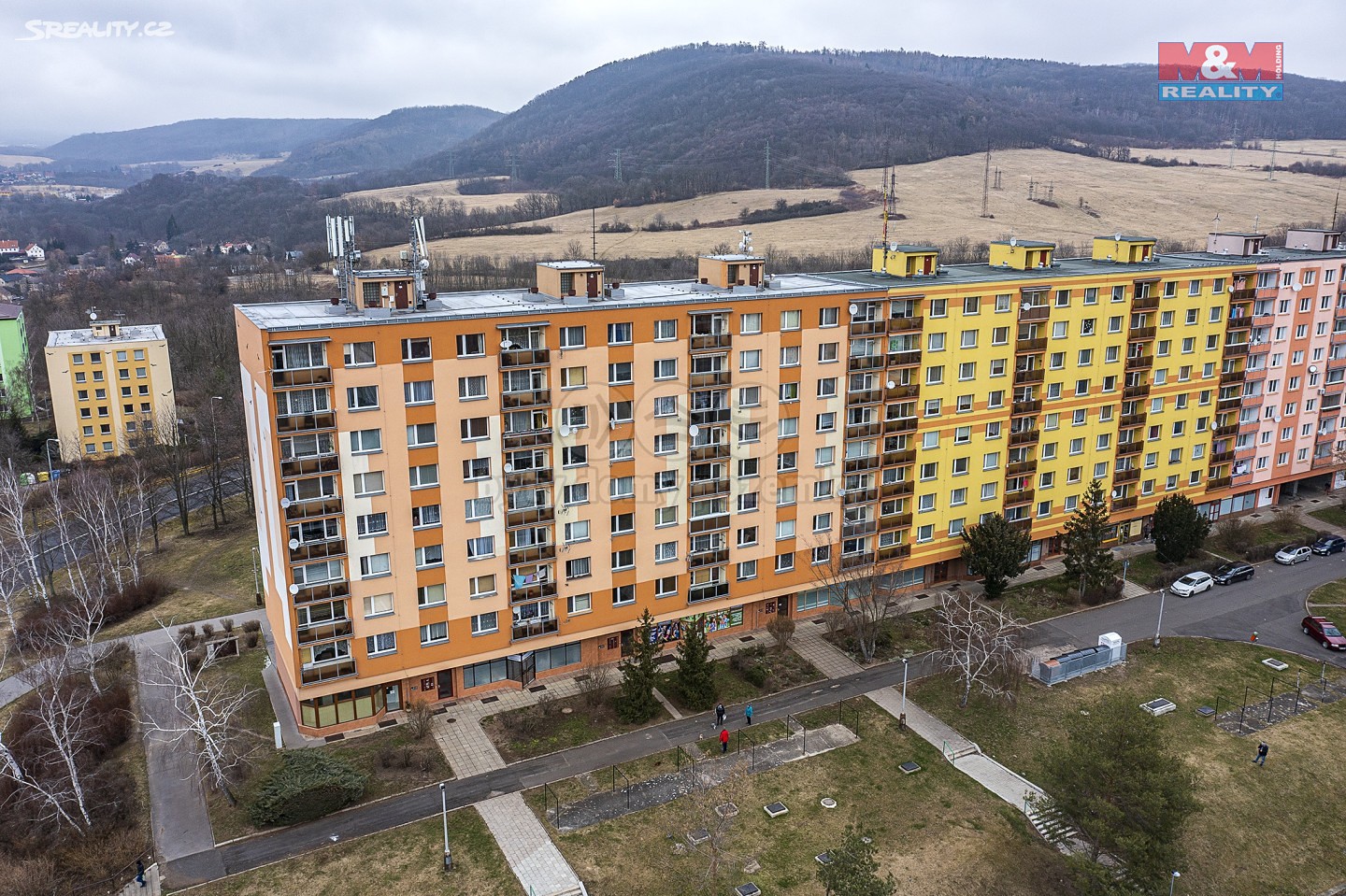 Pronájem bytu 2+1 64 m², Větrná, Ústí nad Labem - Severní Terasa