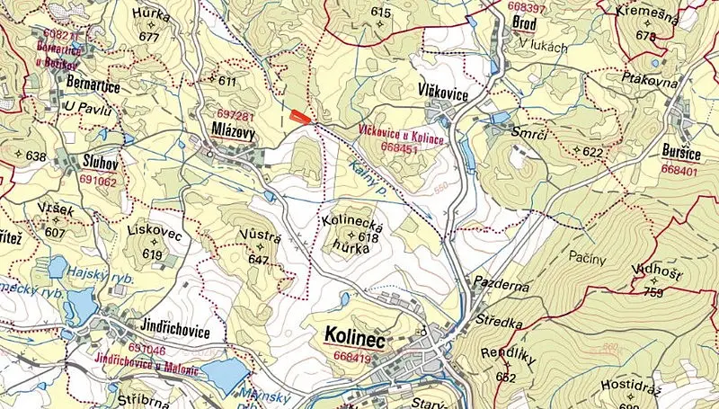 Kolinec - Mlázovy, okres Klatovy