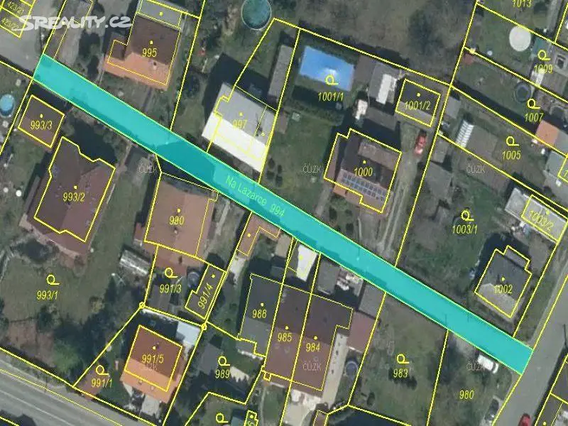 Prodej  stavebního pozemku 500 m², Františkovy Lázně, okres Cheb