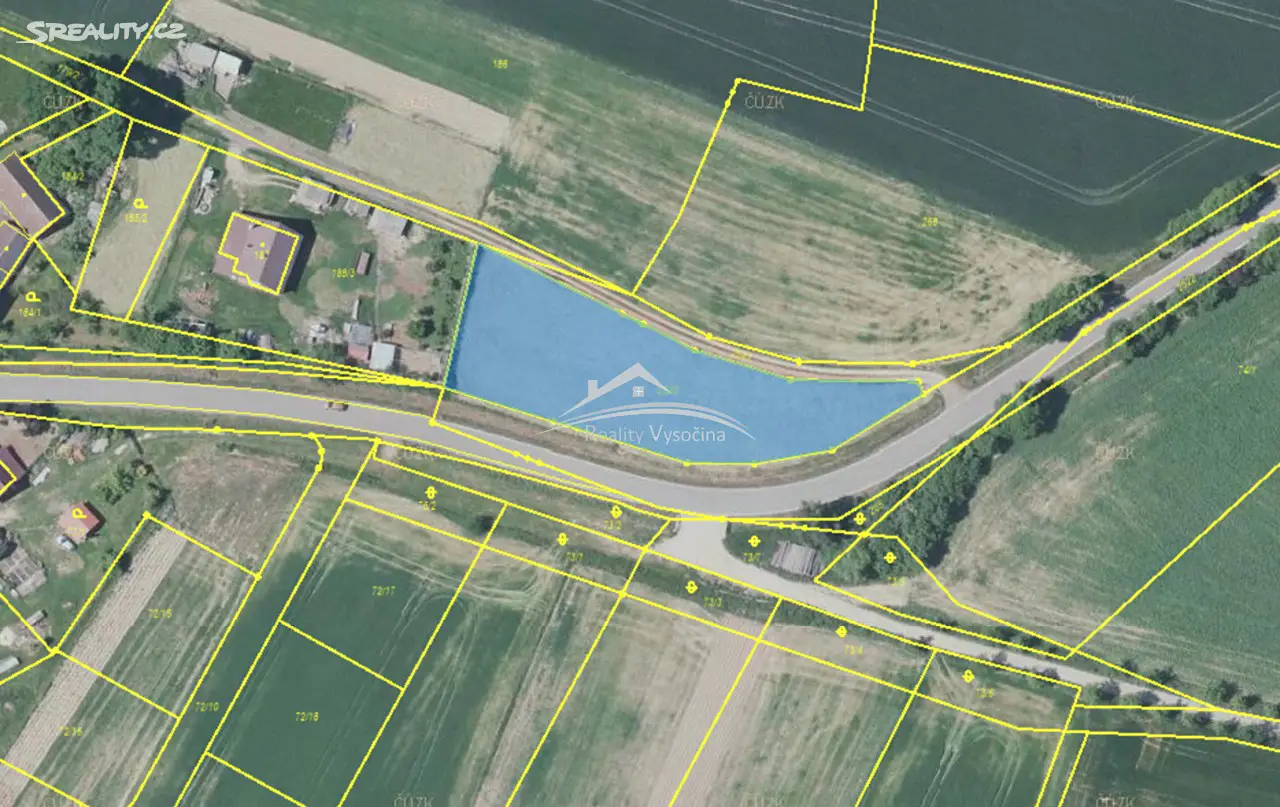 Prodej  stavebního pozemku 1 006 m², Pavlovice, okres Benešov