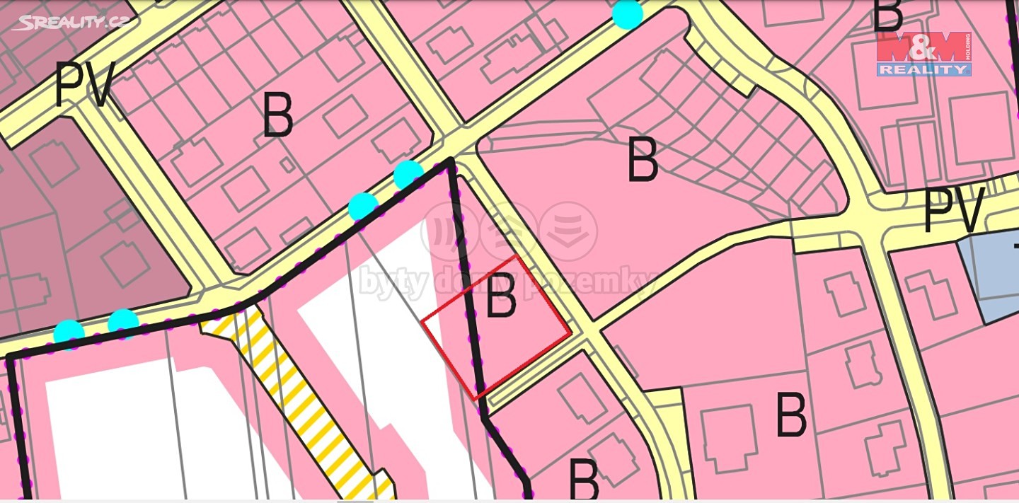 Prodej  stavebního pozemku 1 117 m², E. Vencovského, Polička - Horní Předměstí