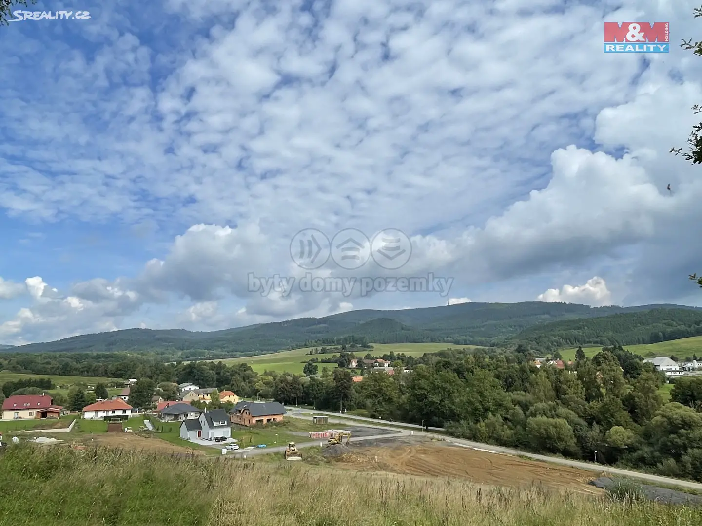 Prodej  stavebního pozemku 4 422 m², Kájov - Křenov, okres Český Krumlov