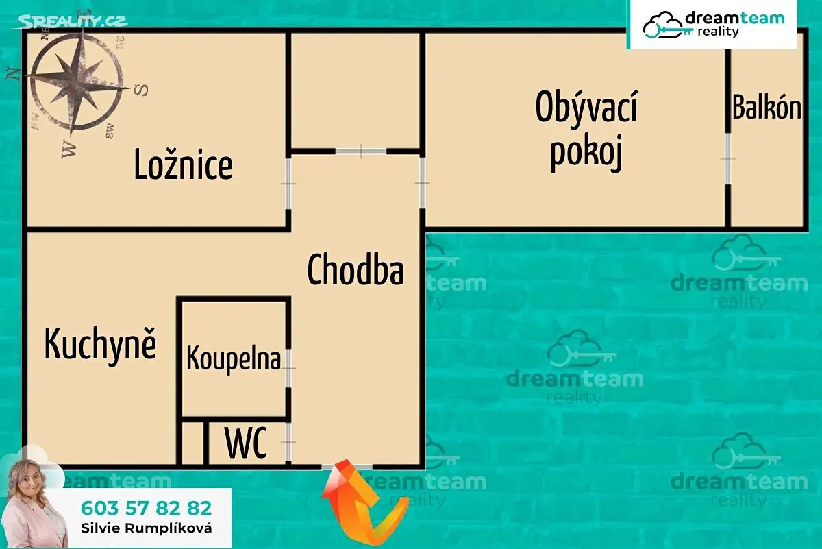 Prodej bytu 2+1 59 m², Liptovská, Opava - Kylešovice