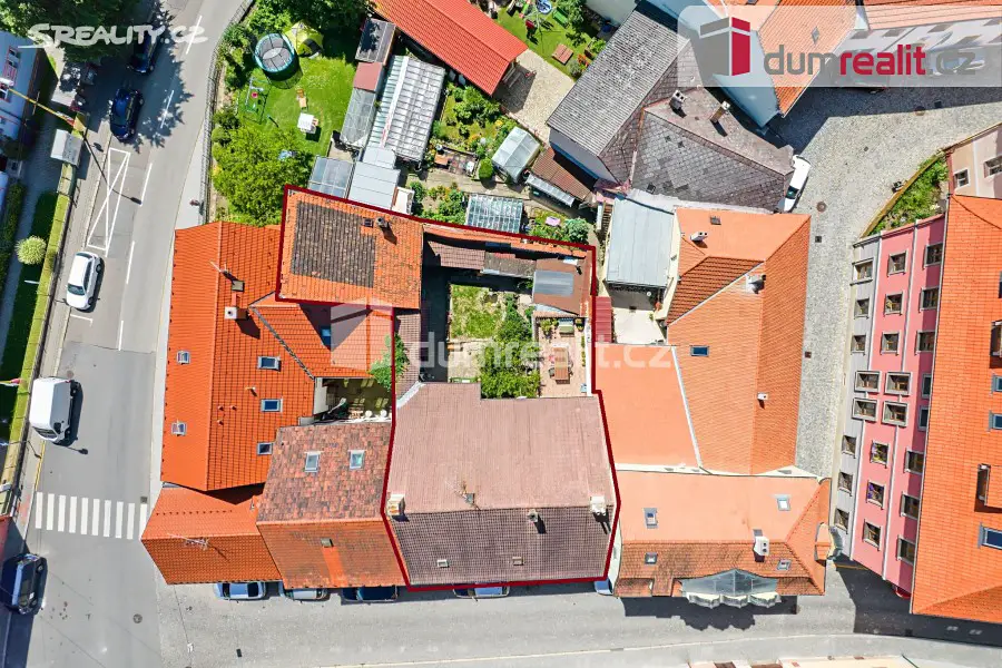 Prodej  vícegeneračního domu 260 m², pozemek 358 m², Husova, Prachatice - Prachatice I