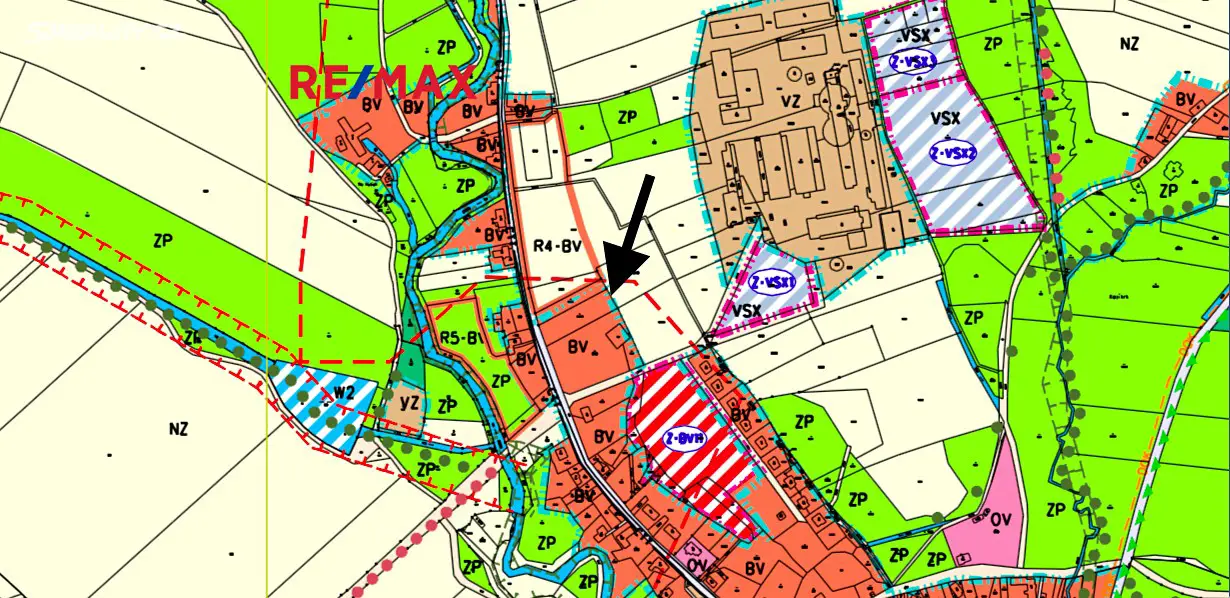 Prodej  stavebního pozemku 1 217 m², Štíty, okres Šumperk