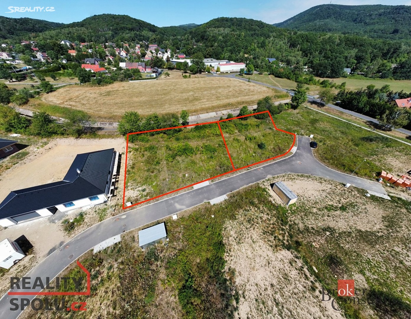 Prodej  stavebního pozemku 1 127 m², Vysoká Pec, okres Chomutov