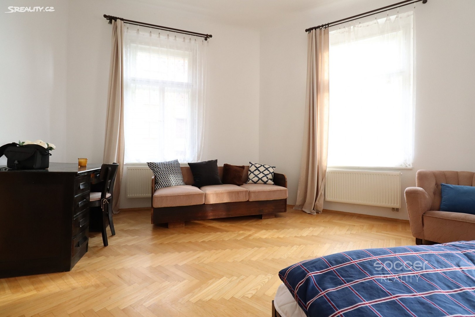 Pronájem bytu 1+1 45 m², Milešovská, Praha 3 - Vinohrady