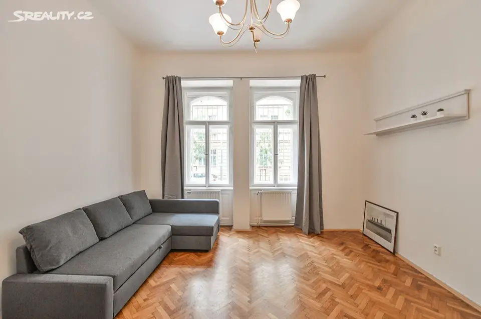 Pronájem bytu 2+1 65 m², Mánesova, Praha 2 - Vinohrady