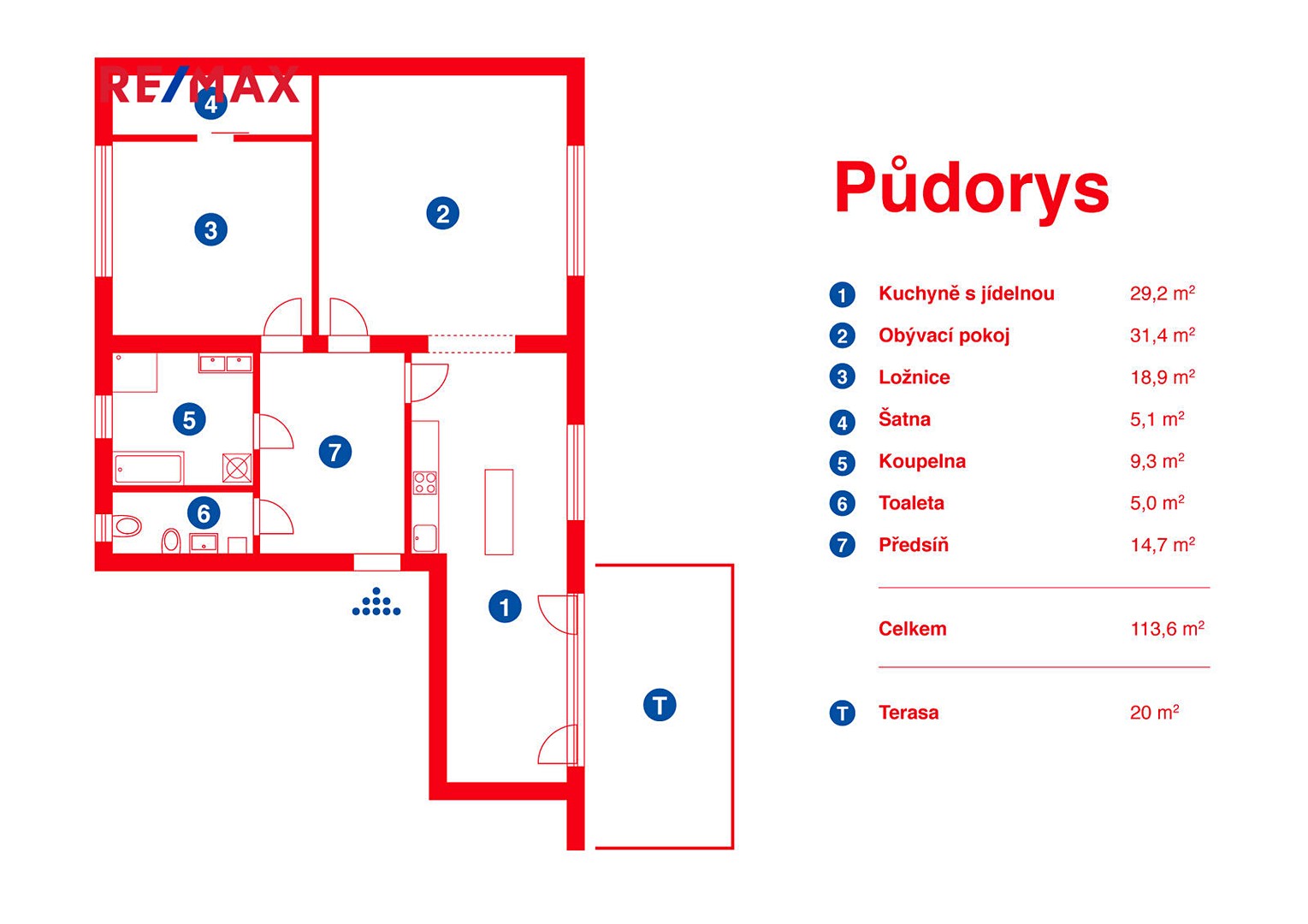 Pronájem bytu 3+kk 113 m², Drahotínská, Praha 5 - Řeporyje