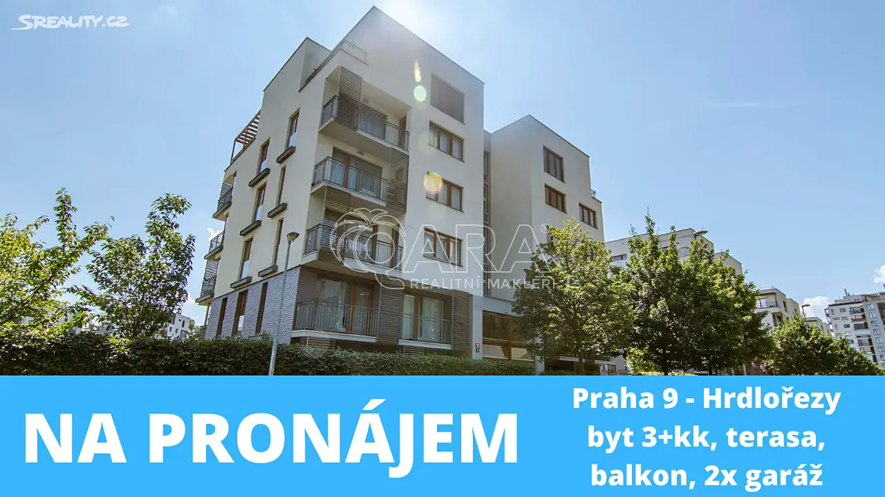 Pronájem bytu 3+kk 82 m², Nad Smetankou, Praha 9 - Hrdlořezy