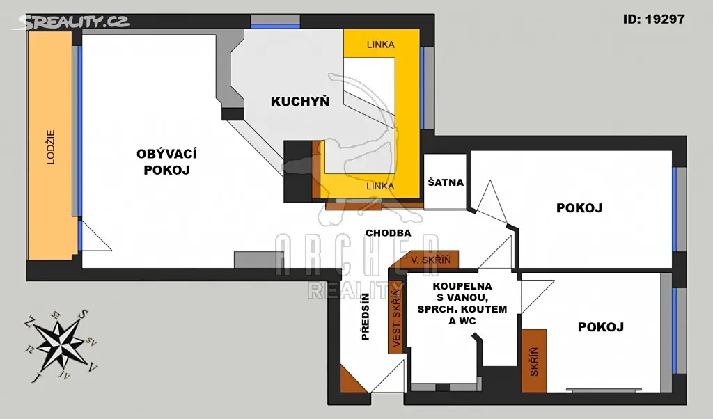 Prodej bytu 3+kk 87 m², Kukelská, Praha 9 - Hloubětín