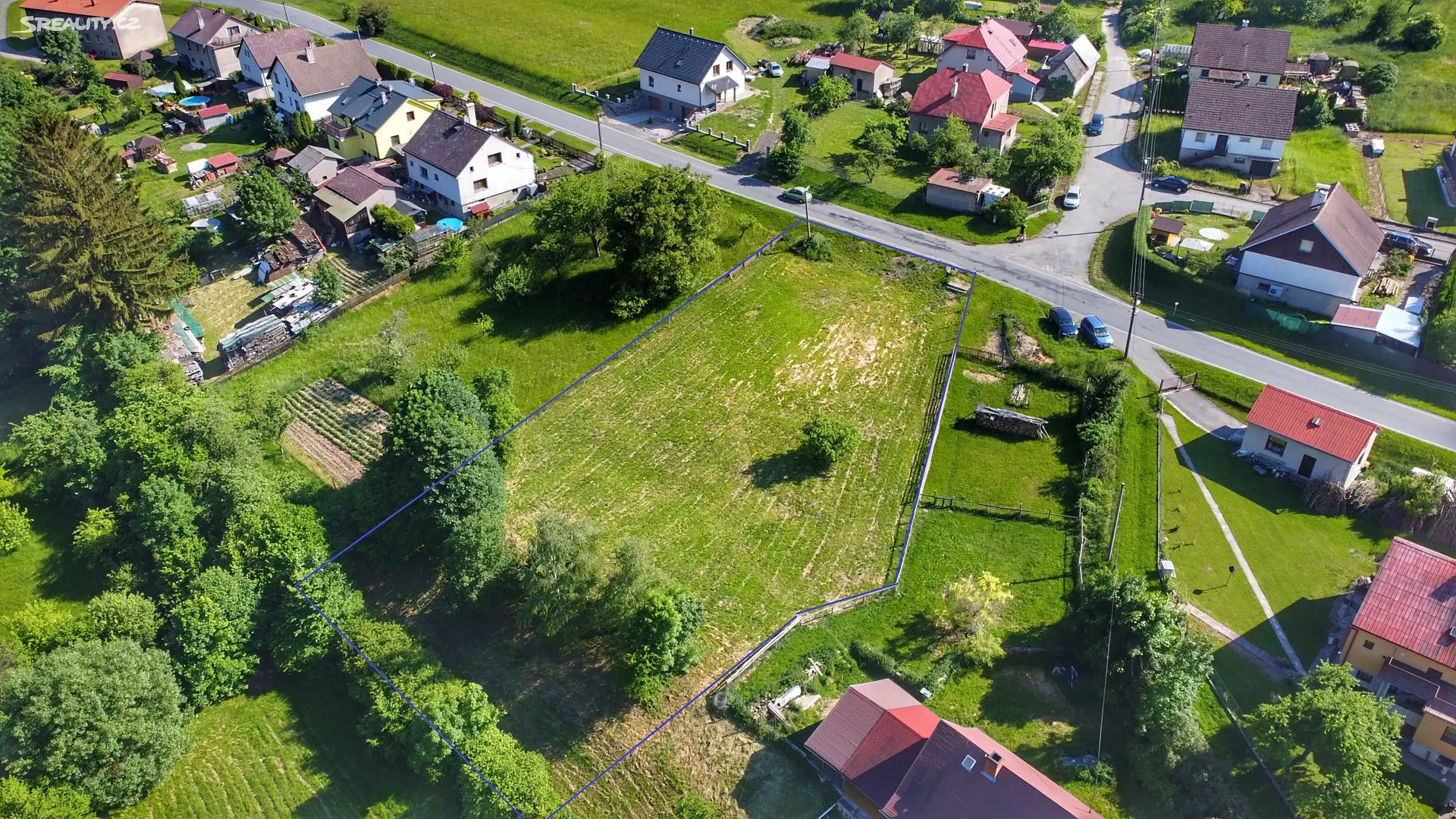 Prodej  stavebního pozemku 2 444 m², Ždírec nad Doubravou - Nový Studenec, okres Havlíčkův Brod
