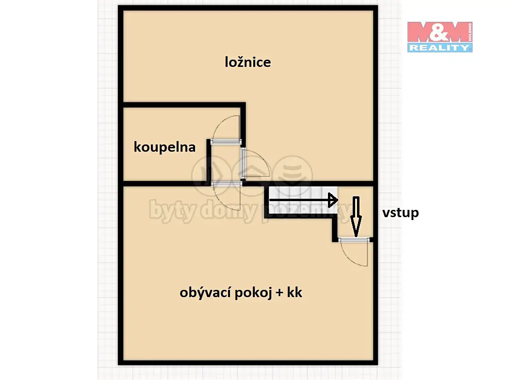 Pronájem bytu 3+kk 145 m², Tyršova, Nučice