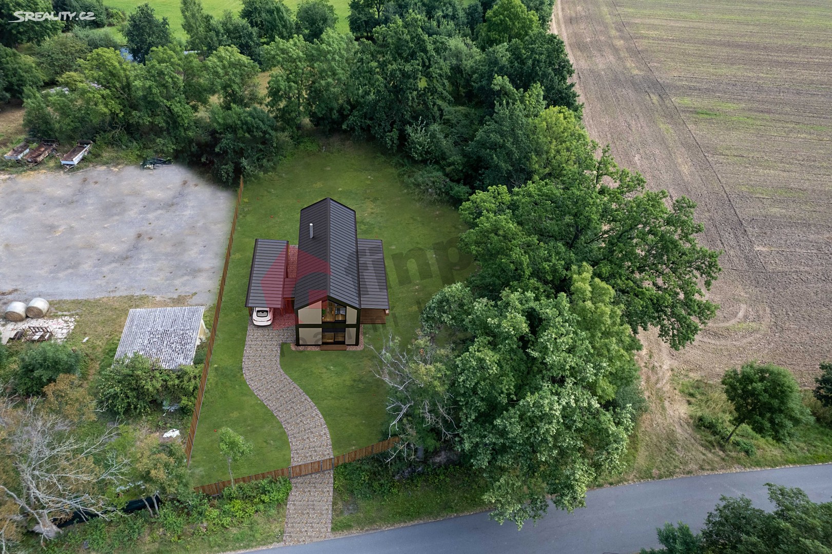 Prodej  stavebního pozemku 1 476 m², Nedrahovice, okres Příbram