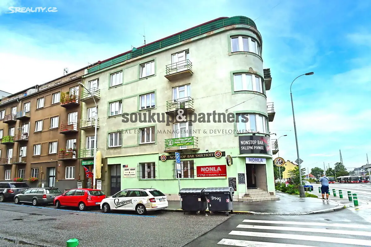 Pronájem bytu 2+1 46 m², Moulíkova, Praha 5 - Smíchov