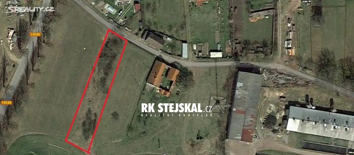 Prodej  stavebního pozemku 1 106 m², Radošovice, okres České Budějovice