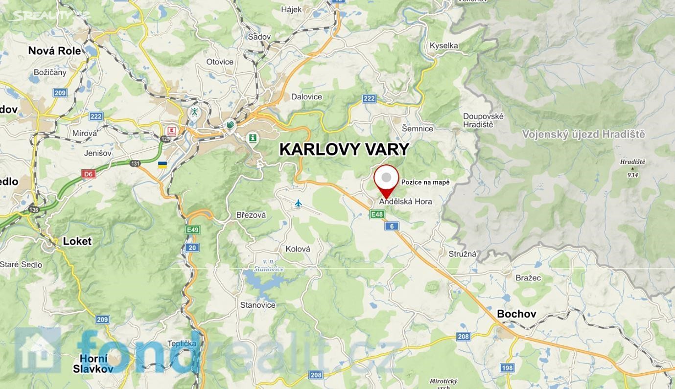 Prodej  pole 8 714 m², Andělská Hora, okres Karlovy Vary