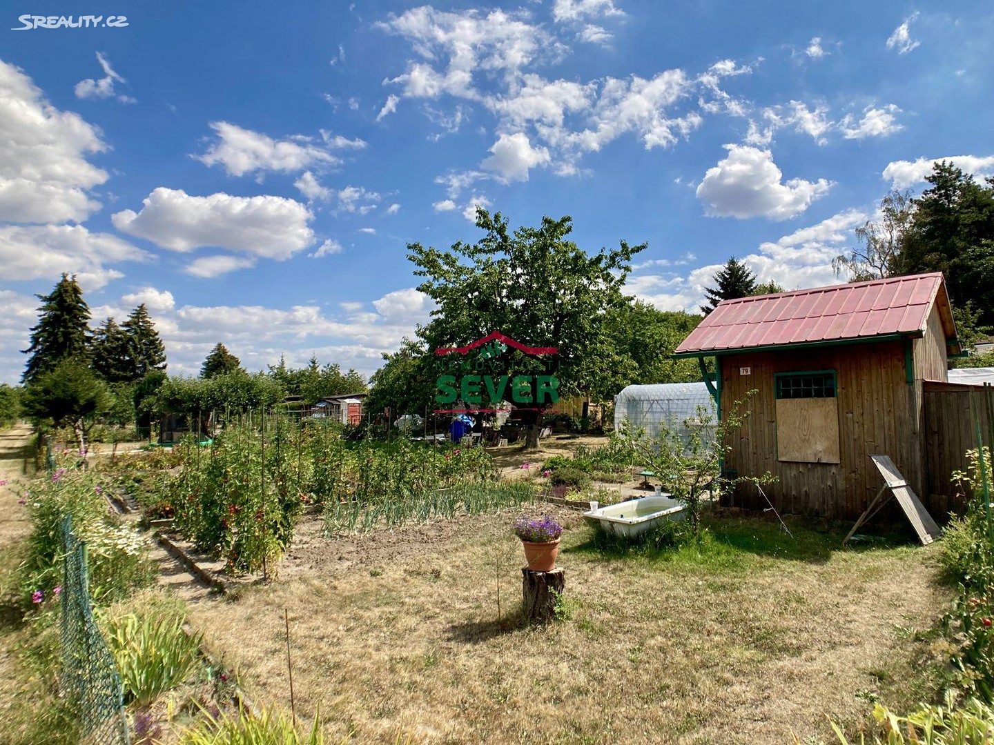 Prodej  zahrady 400 m², Chomutov