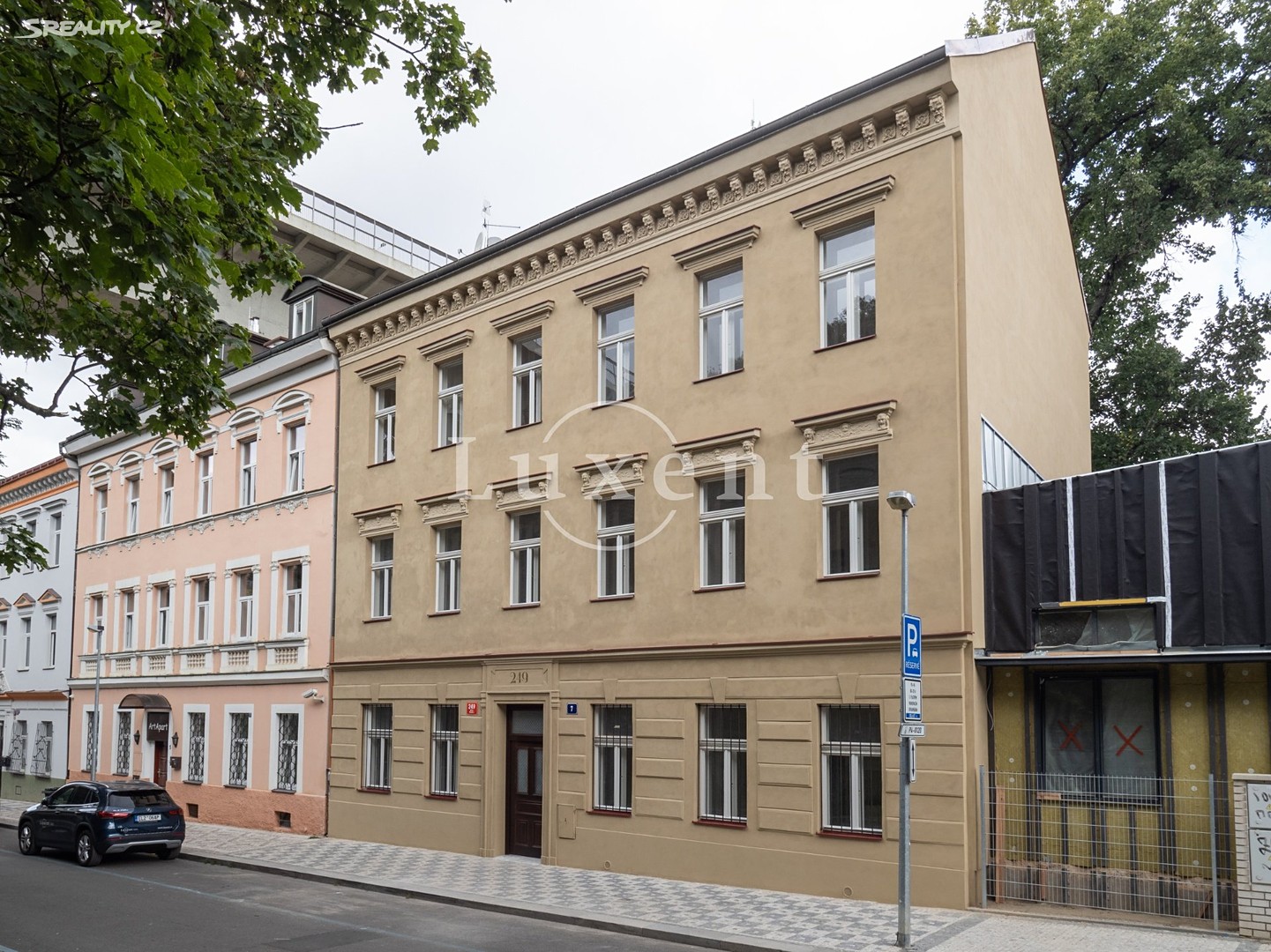 Pronájem bytu 1+kk 20 m², Křesomyslova, Praha 4 - Nusle
