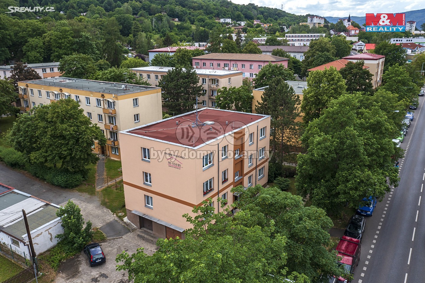 Pronájem bytu 2+1 52 m², Všebořická, Ústí nad Labem - Bukov