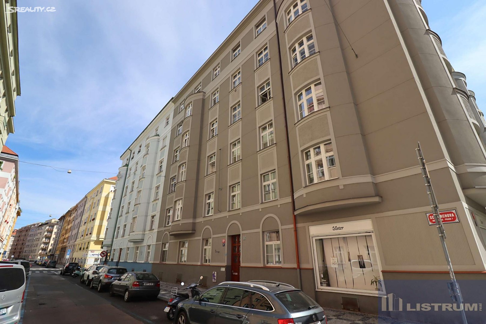 Prodej bytu 2+kk 56 m², Schnirchova, Praha 7 - Holešovice