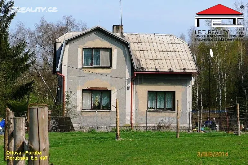Prodej  rodinného domu 57 m², pozemek 1 713 m², Porubská, Orlová - Poruba