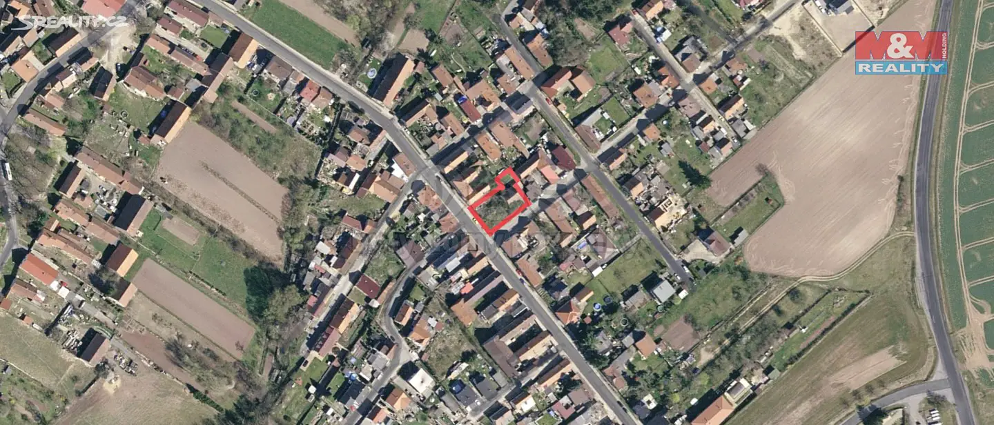 Prodej  stavebního pozemku 564 m², Krupá, okres Rakovník