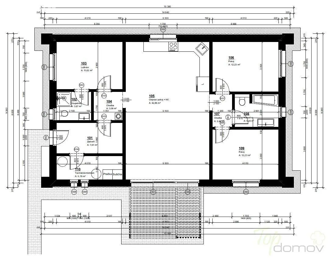 Prodej  rodinného domu 120 m², pozemek 873 m², Petřvald, okres Karviná