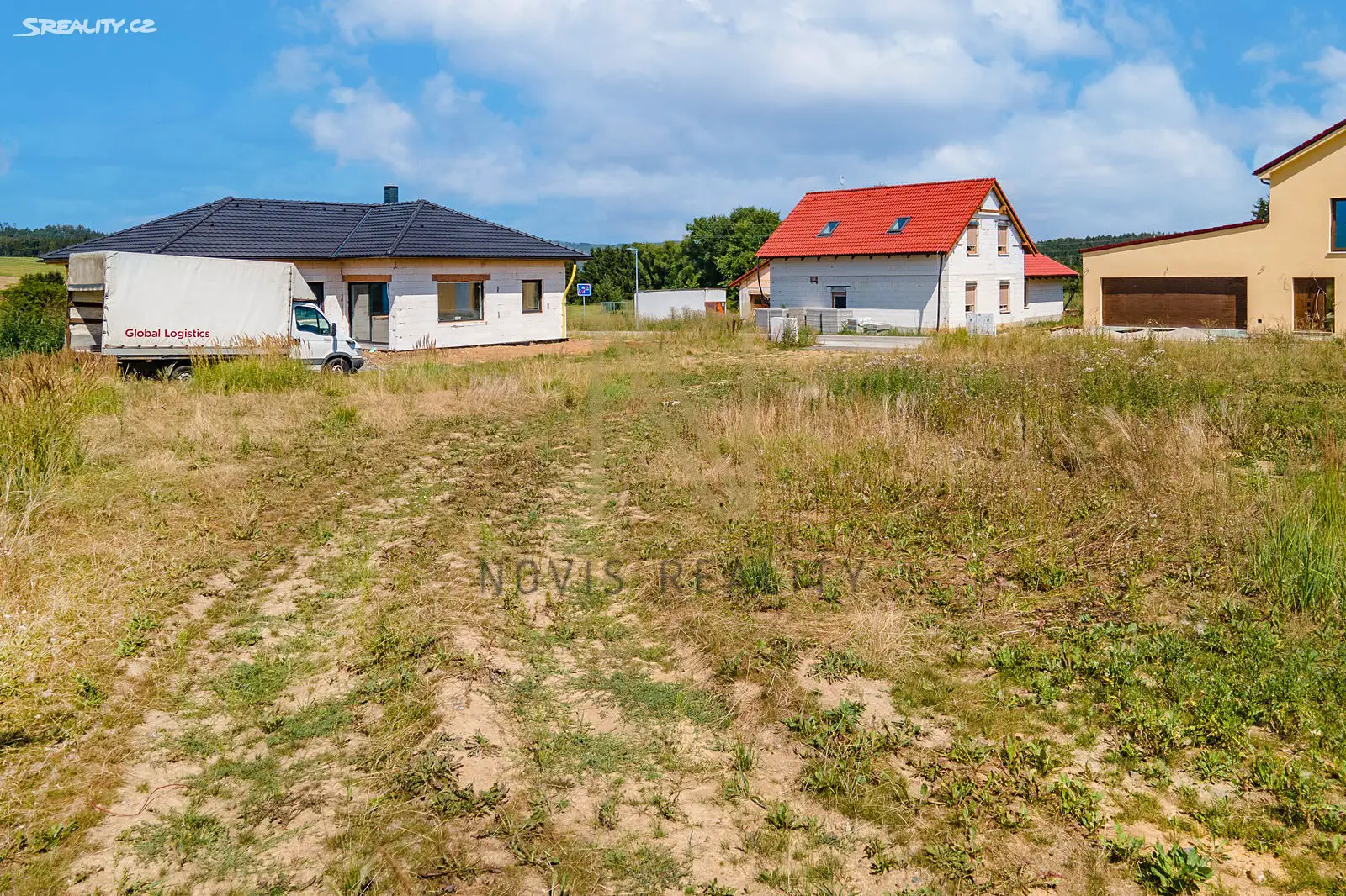Prodej  stavebního pozemku 1 001 m², Veselá, okres Rokycany