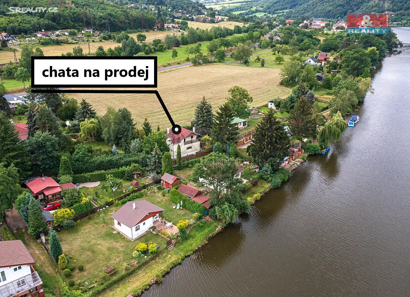 Prodej  chaty 70 m², pozemek 439 m², Ústí nad Labem - Církvice, okres Ústí nad Labem