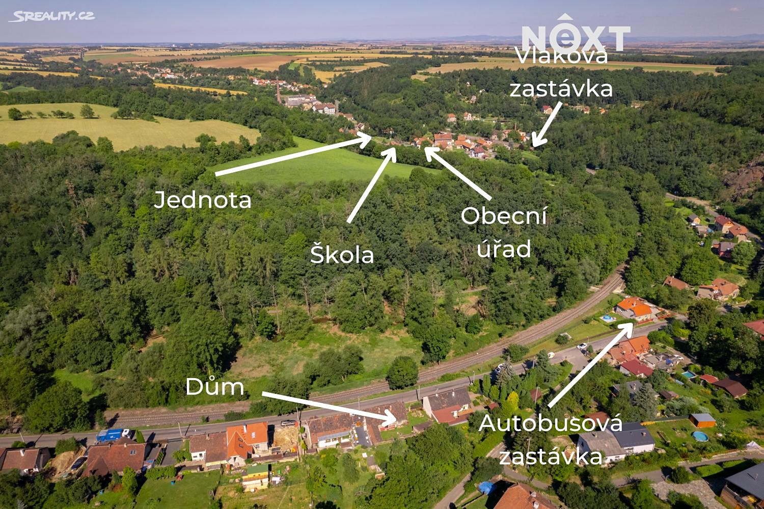 Prodej  rodinného domu 371 m², pozemek 960 m², Zákolany - Trněný Újezd, okres Kladno