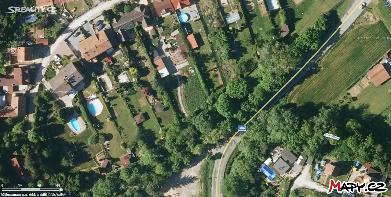 Prodej  stavebního pozemku 2 224 m², Brno, okres Brno-město