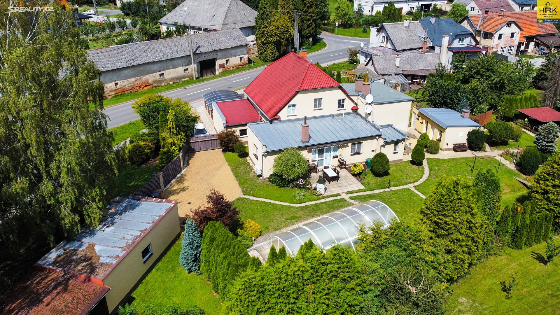 Prodej  rodinného domu 273 m², pozemek 1 400 m², Šumvald, okres Olomouc